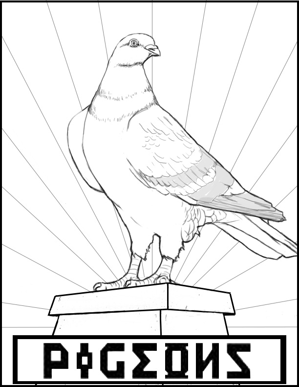 Pigeon propaganda #imaginED